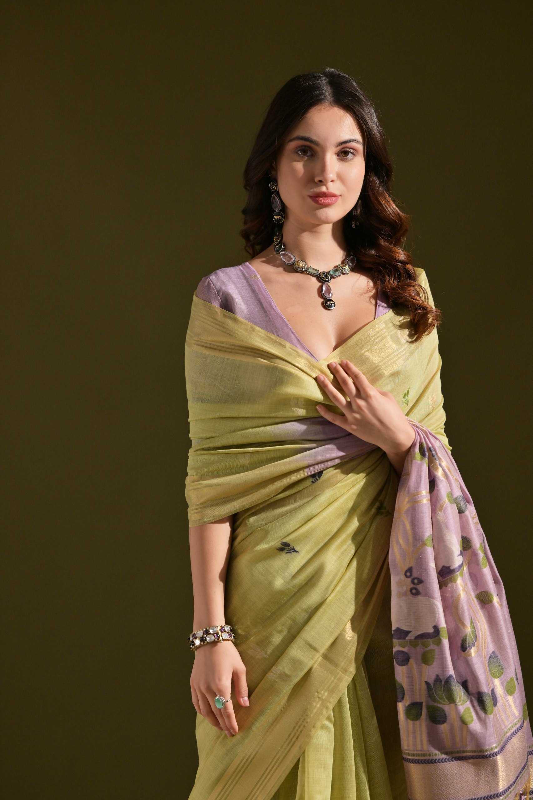 Ynf Soft Muga Silk KESH532 Muga Cotton 408 Sarees Wholesale Designer Sarees Butta Sarees Cotton Sarees Manufacturer