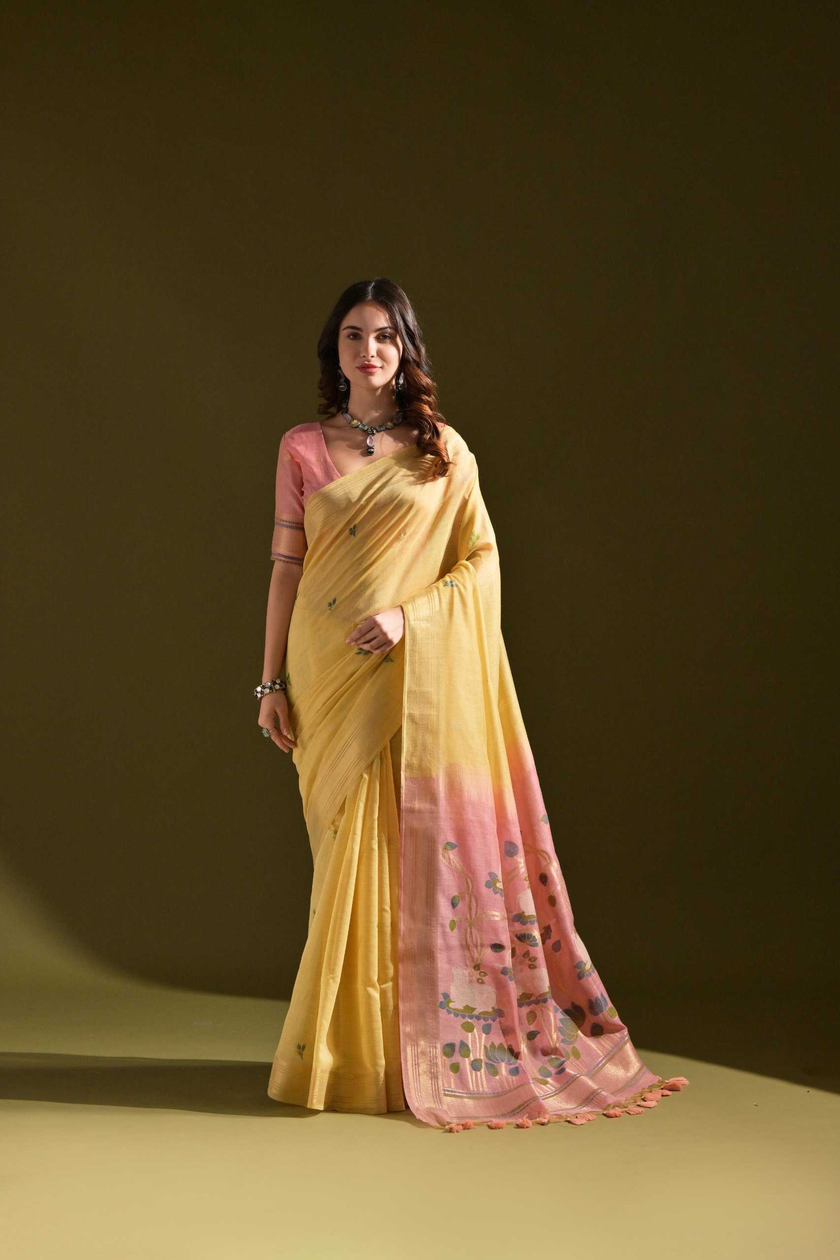 Ynf Soft Muga Silk KESH532 Muga Cotton 408 Sarees Wholesale Designer Sarees Butta Sarees Cotton Sarees Manufacturer