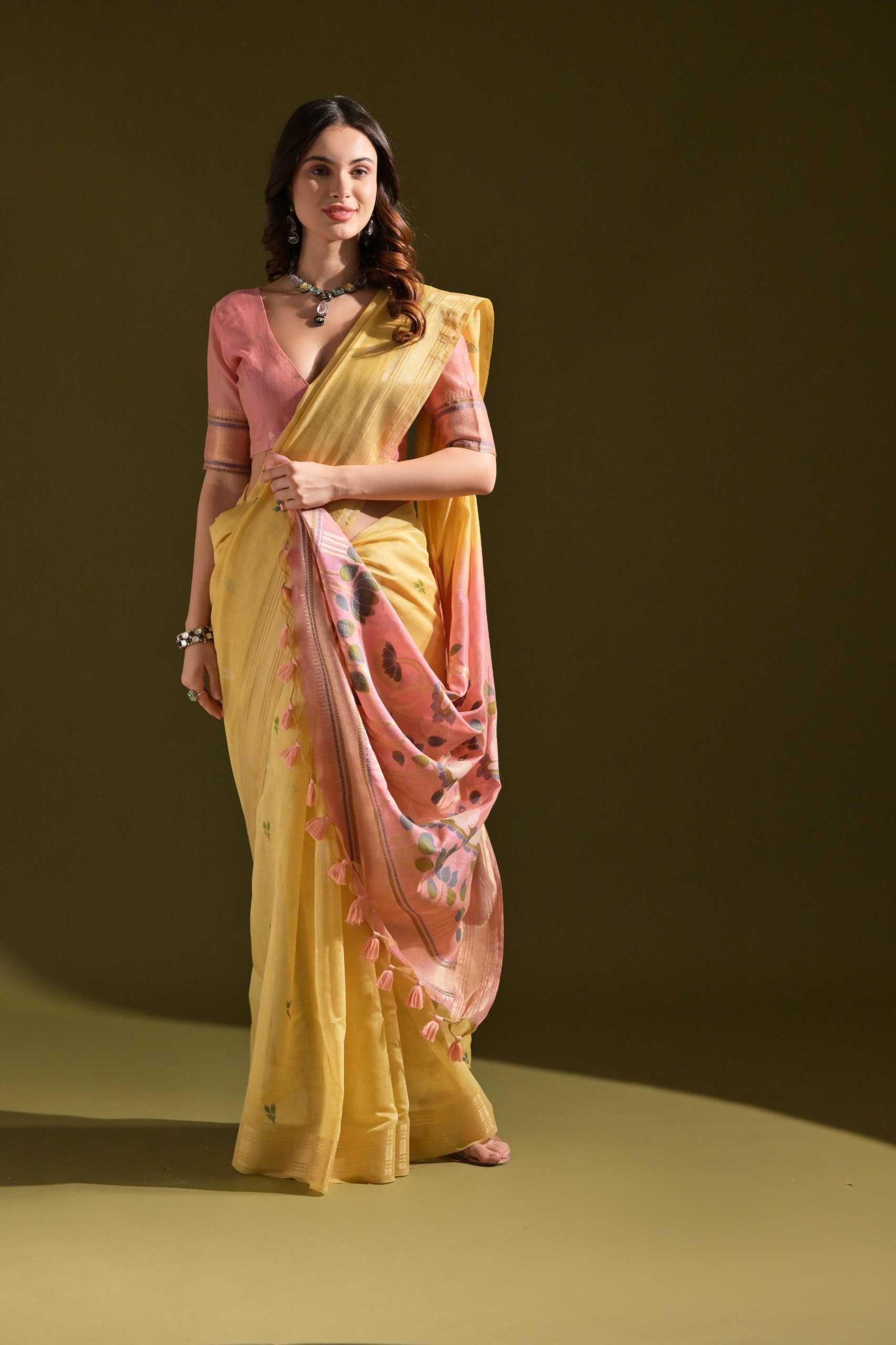 Ynf Soft Muga Silk KESH532 Muga Cotton 408 Sarees Wholesale Designer Sarees Butta Sarees Cotton Sarees Manufacturer