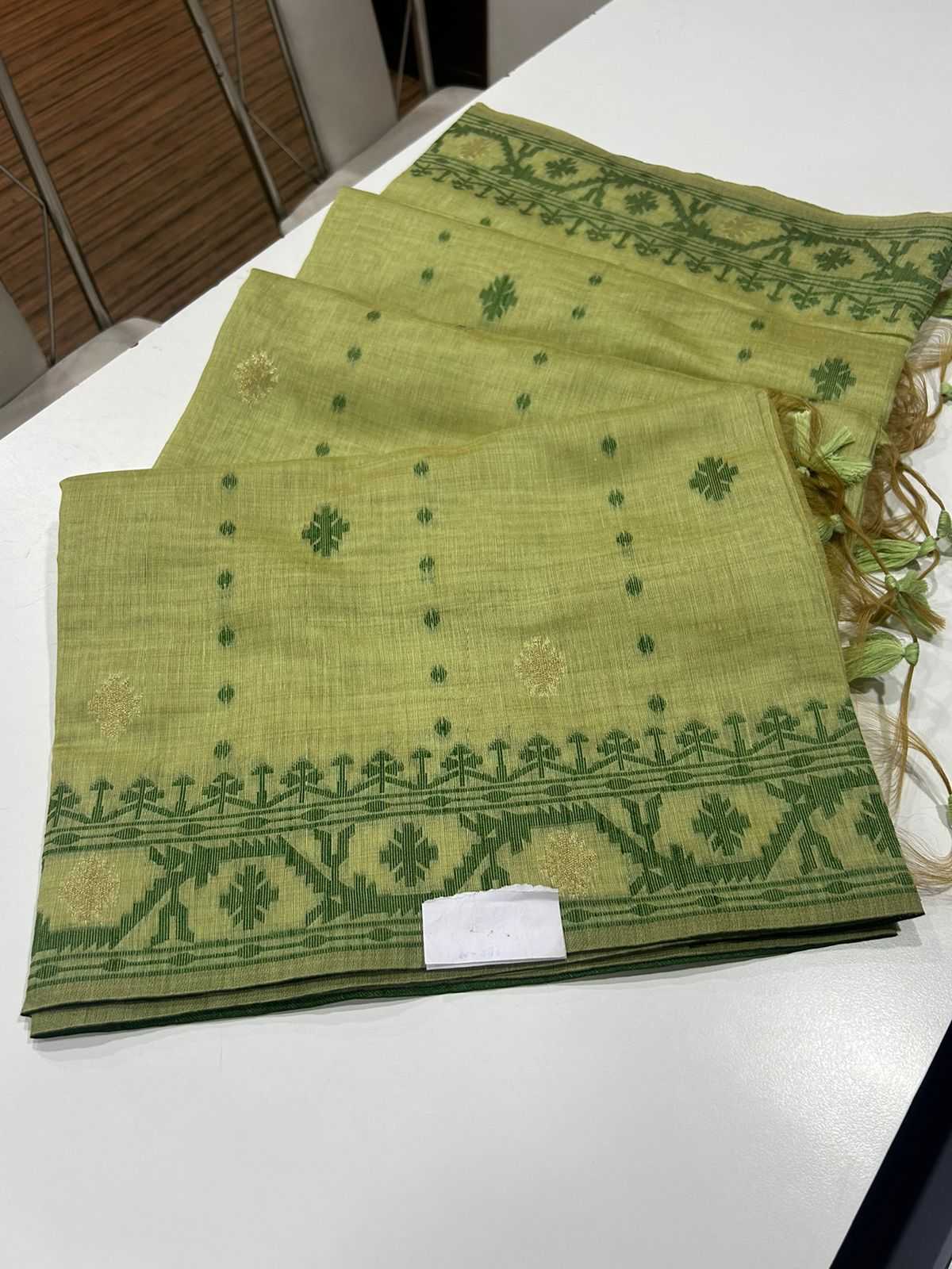 Ynf Soft Muga Silk KESH532 MUGA COTTON JAMDANI 5 Sarees Wholesale Fancy Sarees Butta Sarees Cotton Sarees Manufacturer