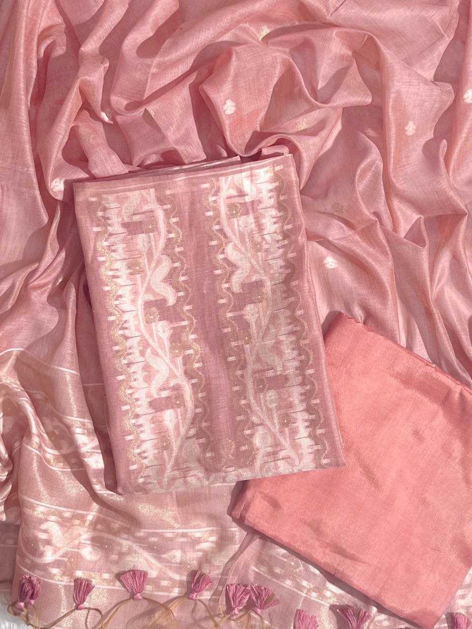 Ynf Soft Muga Silk KESH532 MUGA COTTON SUIT 4010 Suits & Dresses Wholesale Ladies Suits Unstitched Suits Embroidery Suits Manufacturer