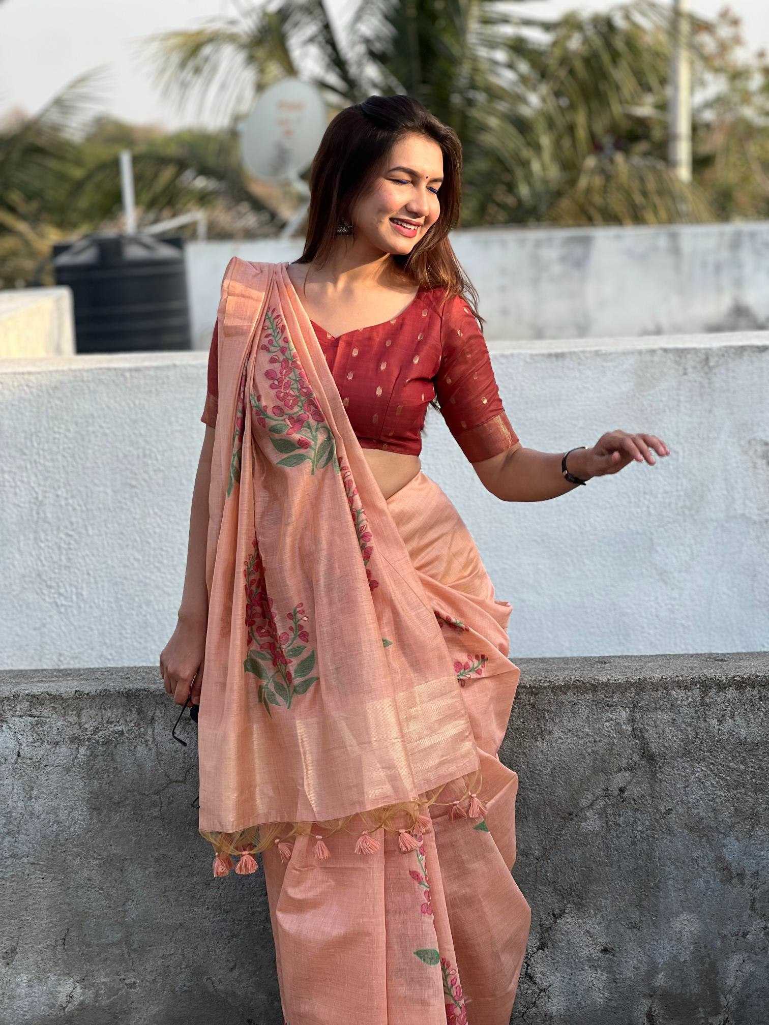 Ynf Soft Muga Silk KESH532 MUGA COTTON TREE 3 Sarees Wedding Collections Festive Collections Wholesale Traditional Sarees Silk Sarees Sarees With Blouse Manufacturer