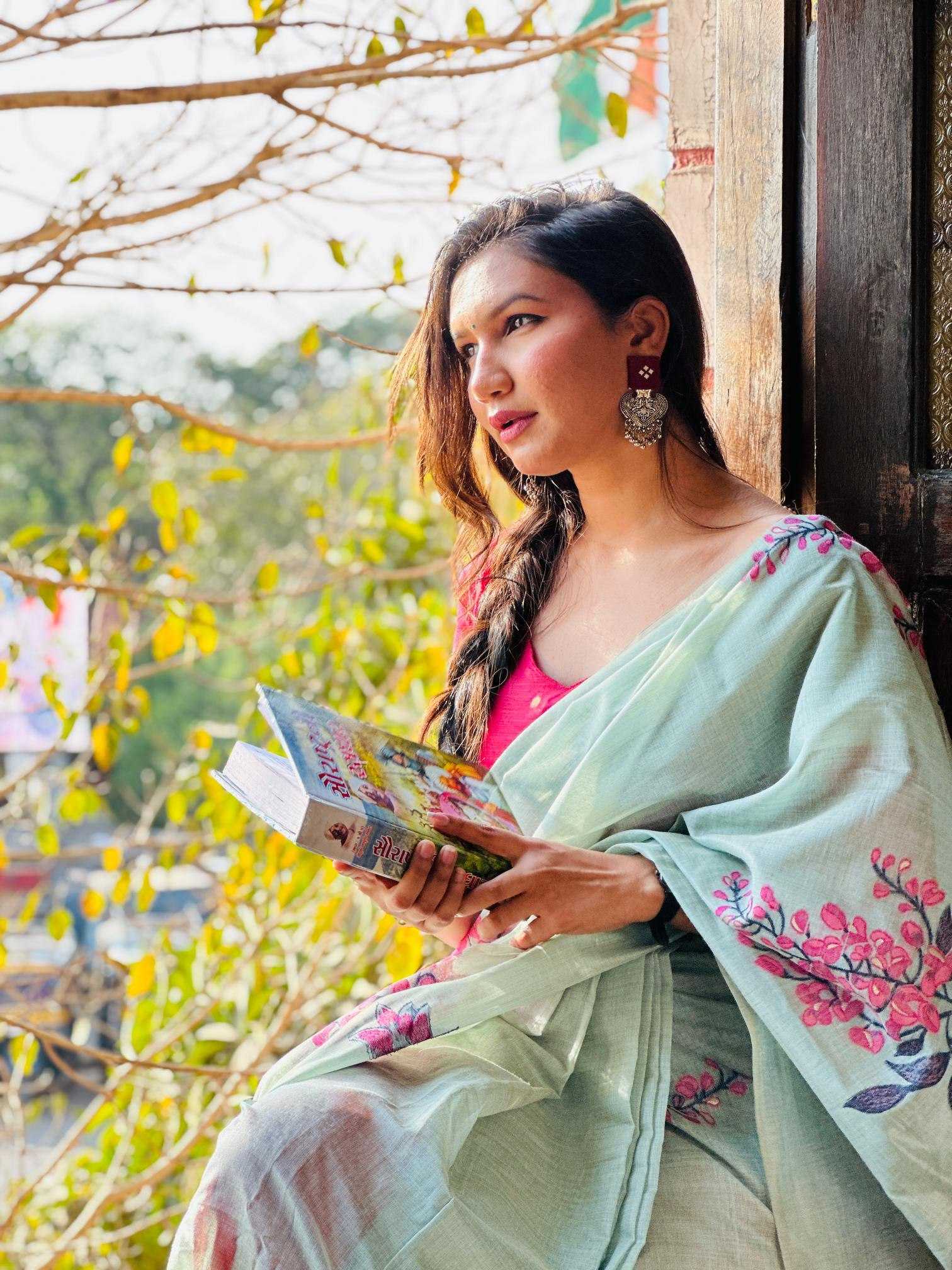 Ynf Soft Muga Silk KESH532 MUGA COTTON TREE 3 Sarees Wedding Collections Festive Collections Wholesale Traditional Sarees Silk Sarees Sarees With Blouse Manufacturer