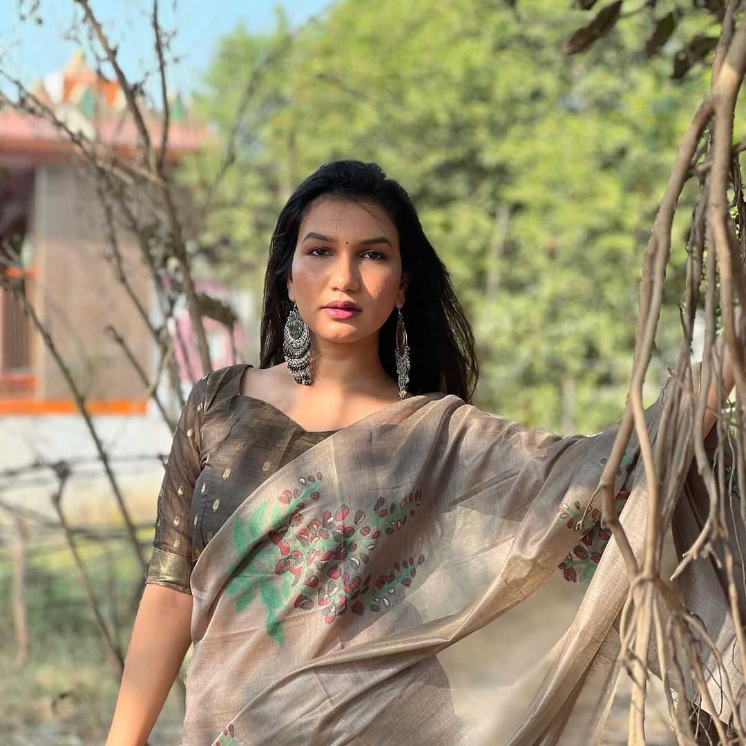 Ynf Soft Muga Silk KESH532 MUGA COTTON TREE 3 Sarees Wedding Collections Festive Collections Wholesale Traditional Sarees Silk Sarees Sarees With Blouse Manufacturer