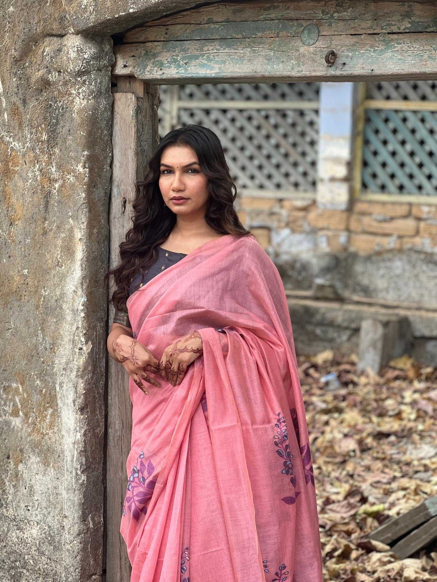 Ynf Soft Muga Silk KESH532 MUGA COTTON TREE 3 Sarees Wedding Collections Festive Collections Wholesale Traditional Sarees Silk Sarees Sarees With Blouse Manufacturer