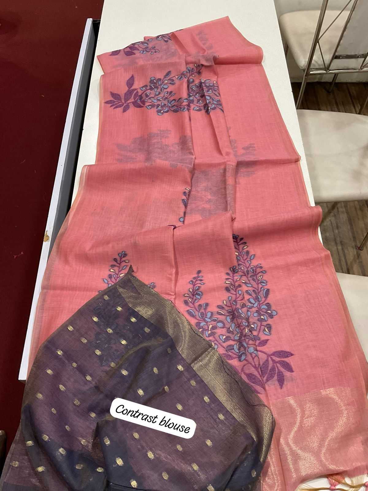 Ynf Soft Muga Silk KESH532 MUGA COTTON TREE 3 Sarees Wedding Collections Festive Collections Wholesale Traditional Sarees Silk Sarees Sarees With Blouse Manufacturer
