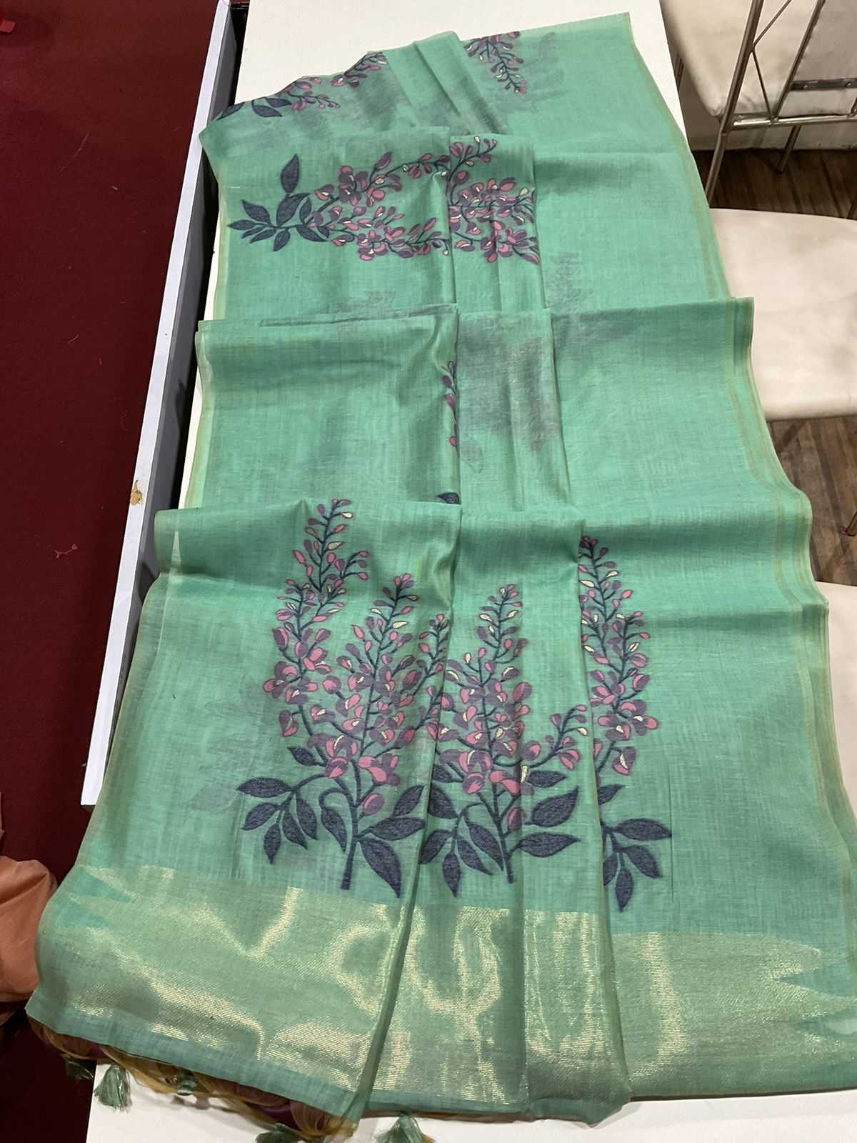 Ynf Soft Muga Silk KESH532 MUGA COTTON TREE 3 Sarees Wedding Collections Festive Collections Wholesale Traditional Sarees Silk Sarees Sarees With Blouse Manufacturer