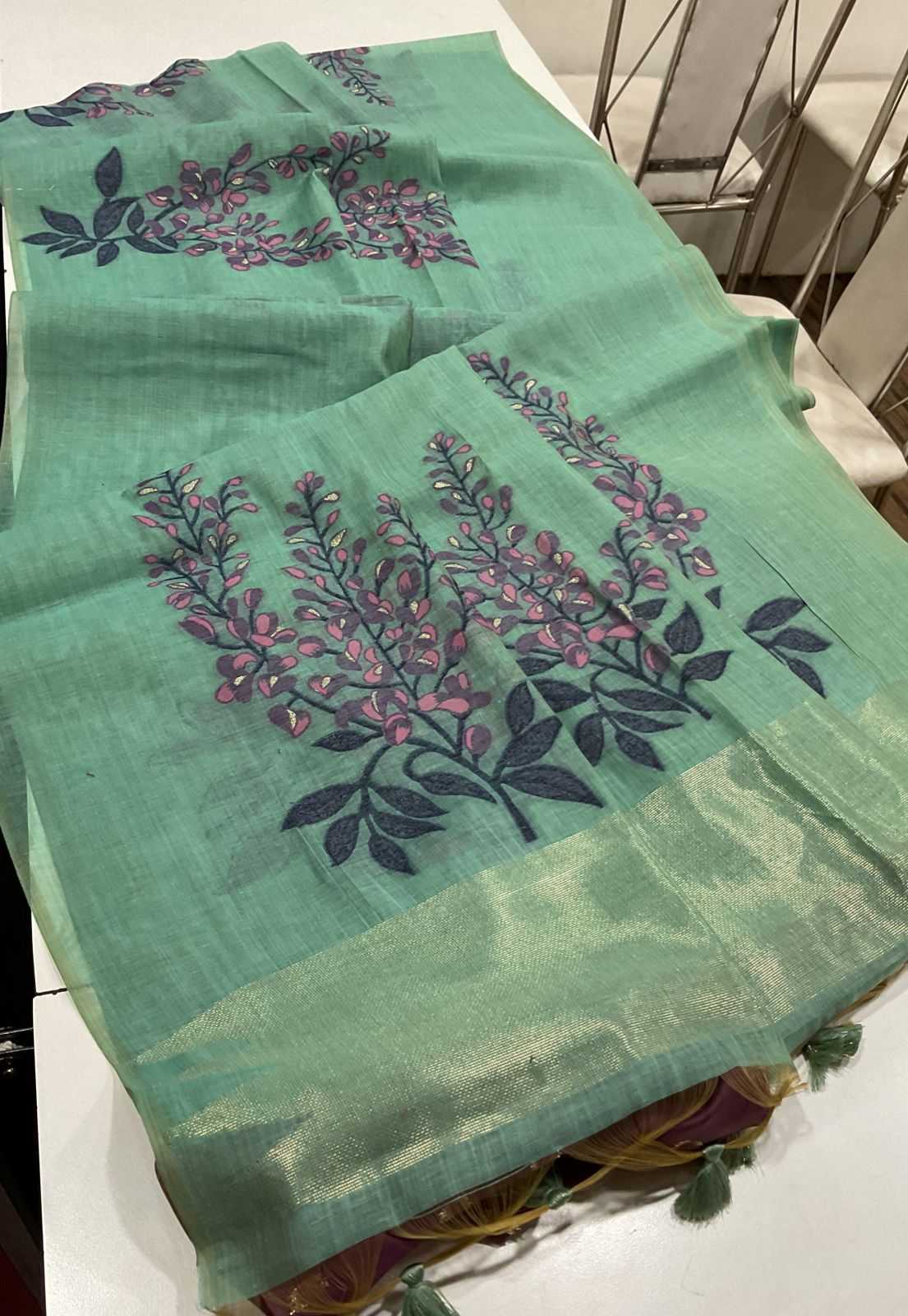 Ynf Soft Muga Silk KESH532 MUGA COTTON TREE 3 Sarees Wedding Collections Festive Collections Wholesale Traditional Sarees Silk Sarees Sarees With Blouse Manufacturer