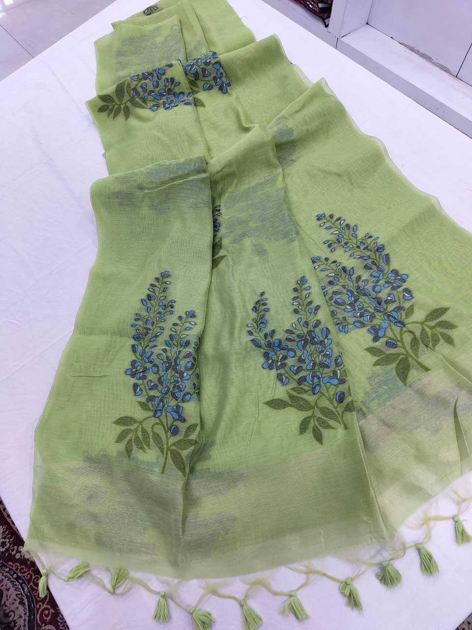 Ynf Soft Muga Silk KESH532 MUGA COTTON TREE 3 Sarees Wedding Collections Festive Collections Wholesale Traditional Sarees Silk Sarees Sarees With Blouse Manufacturer