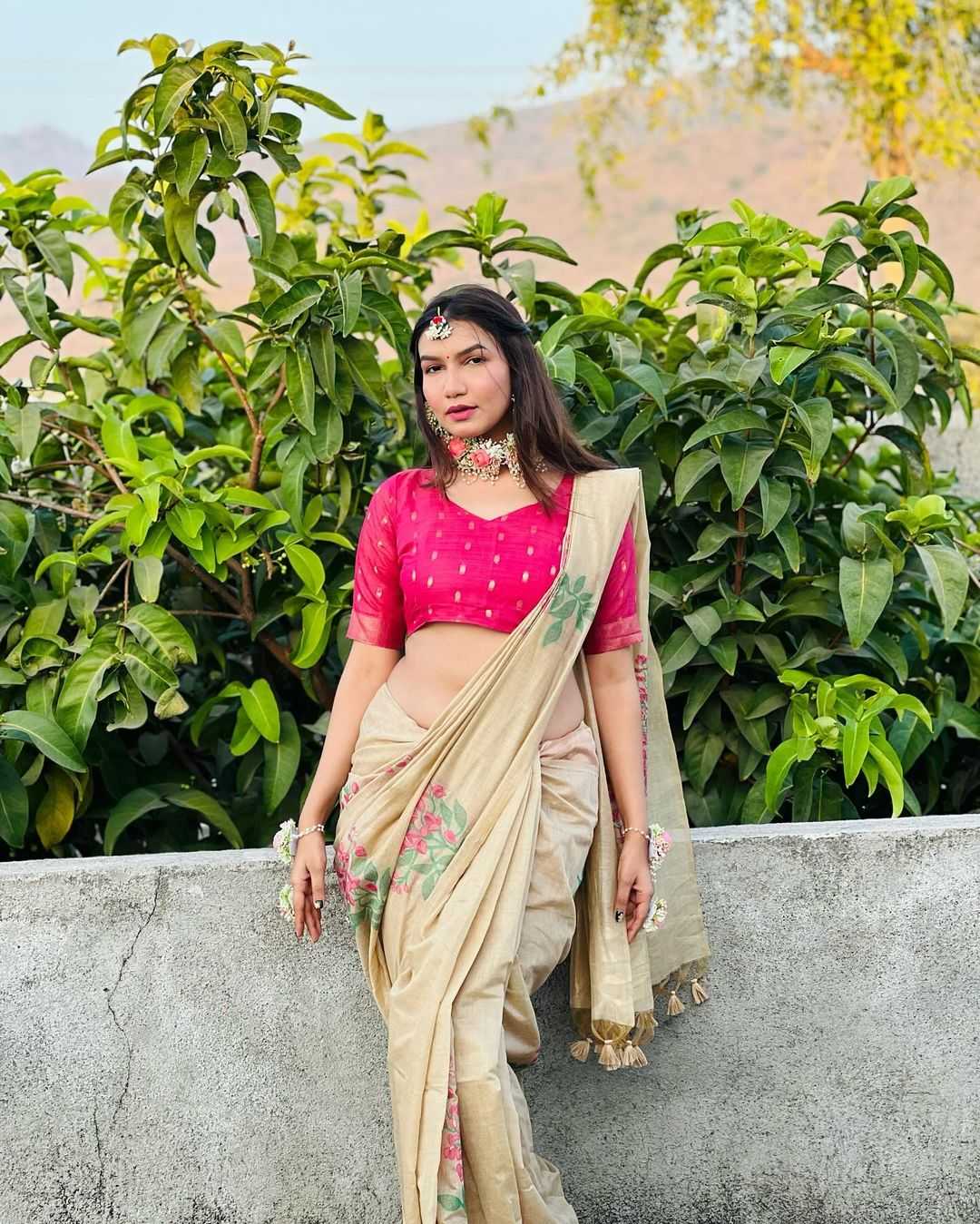 Ynf Soft Muga Silk KESH532 MUGA COTTON TREE 3 Sarees Wedding Collections Festive Collections Wholesale Traditional Sarees Silk Sarees Sarees With Blouse Manufacturer