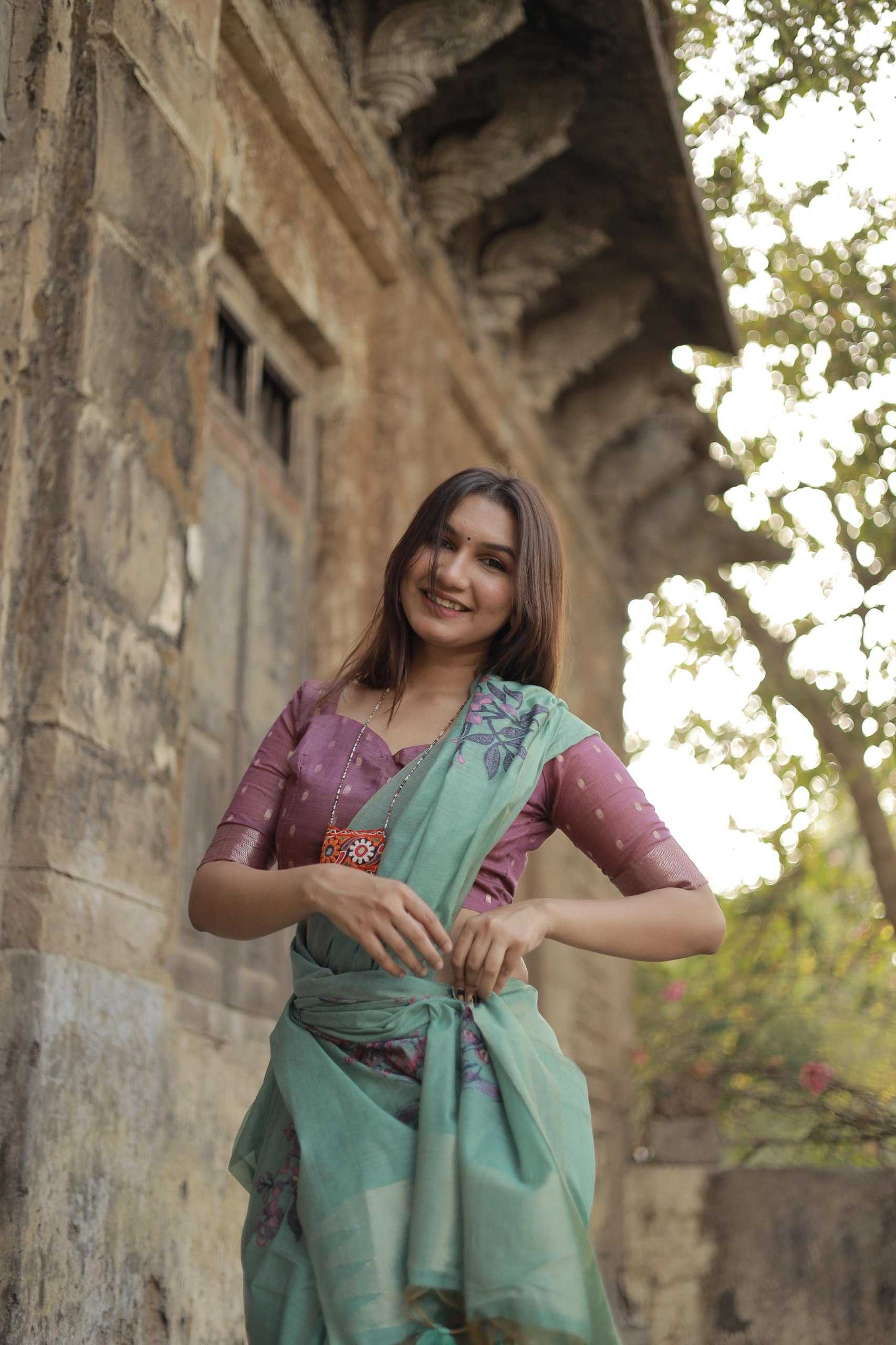 Ynf Soft Muga Silk KESH532 MUGA COTTON TREE 3 Sarees Wedding Collections Festive Collections Wholesale Traditional Sarees Silk Sarees Sarees With Blouse Manufacturer