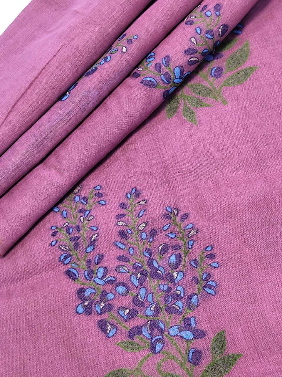 Ynf Soft Muga Silk KESH532 MUGA COTTON TREE 4 Sarees Wedding Collections Festive Collections Wholesale Floral Sarees Traditional Sarees Silk Sarees Manufacturer