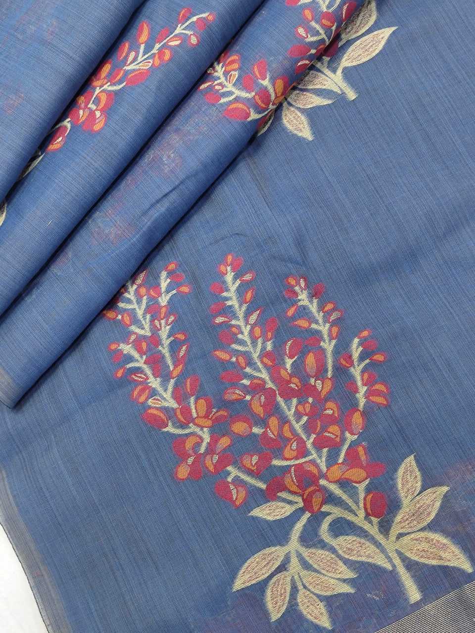 Ynf Soft Muga Silk KESH532 MUGA COTTON TREE 4 Sarees Wedding Collections Festive Collections Wholesale Floral Sarees Traditional Sarees Silk Sarees Manufacturer