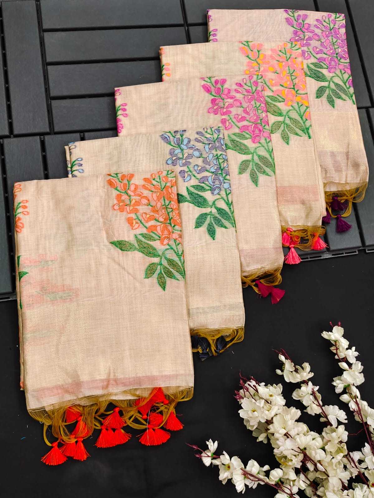 Ynf Soft Muga Silk KESH532 MUGA COTTON TREE Sarees Wedding Collections Festive Collections Wholesale Silk Sarees Zari Sarees Onam Collections Manufacturer