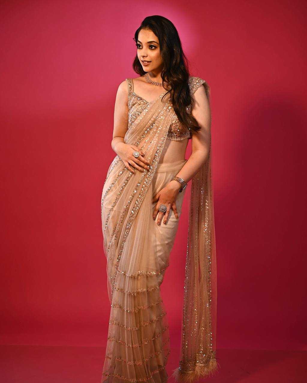 Ynf Soft Net KESH151 5480 Sarees Wholesale Party Wear Sarees Fancy Sarees Sequence Sarees Embroidered Sarees Manufacturer