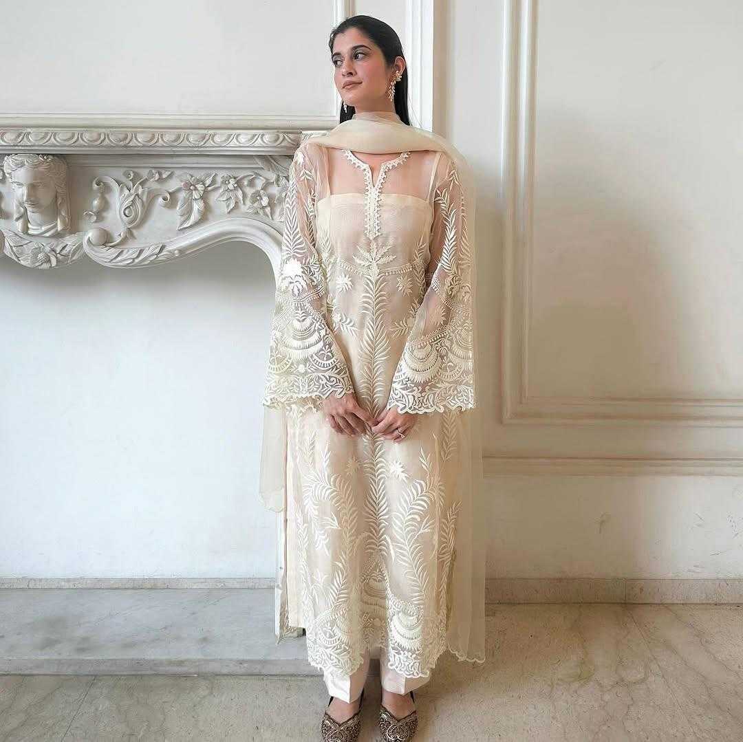Ynf Soft Net KESH512 1683 Suits & Dresses Wholesale Ladies Suits Embroidery Suits Long Kurti Suits Manufacturer