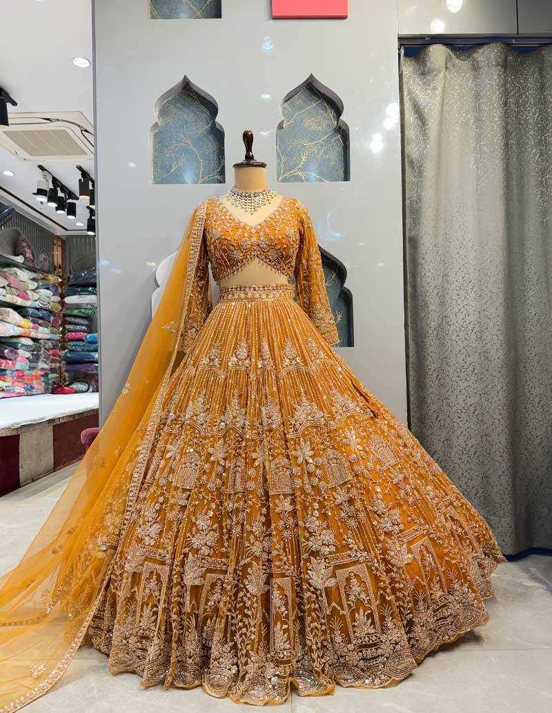 Ynf Soft Net KESH512 1764 Lehengas Wholesale Designer Lehenga Wedding Lehenga Embroidered Lehenga Manufacturer