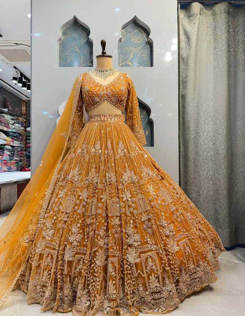 Ynf Soft Net KESH512 1764 Lehengas Wholesale Designer Lehenga Wedding Lehenga Embroidered Lehenga Manufacturer