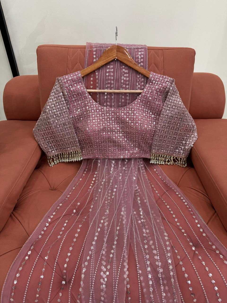 Ynf Soft Net RIN133 599 Sarees Wholesale Party Wear Sarees Net Sarees Sequin Sarees Manufacturer
