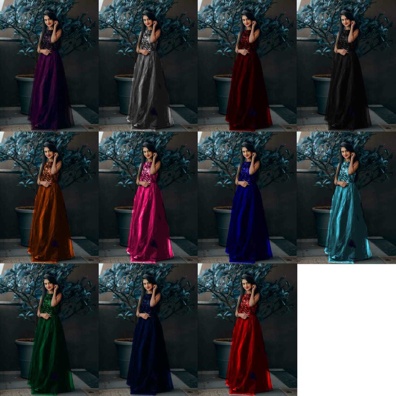 Ynf Soft Net RIN157 2105 Gowns Plus Size Collections Wholesale Net Gowns Designer Gowns Sequin Gowns Manufacturer