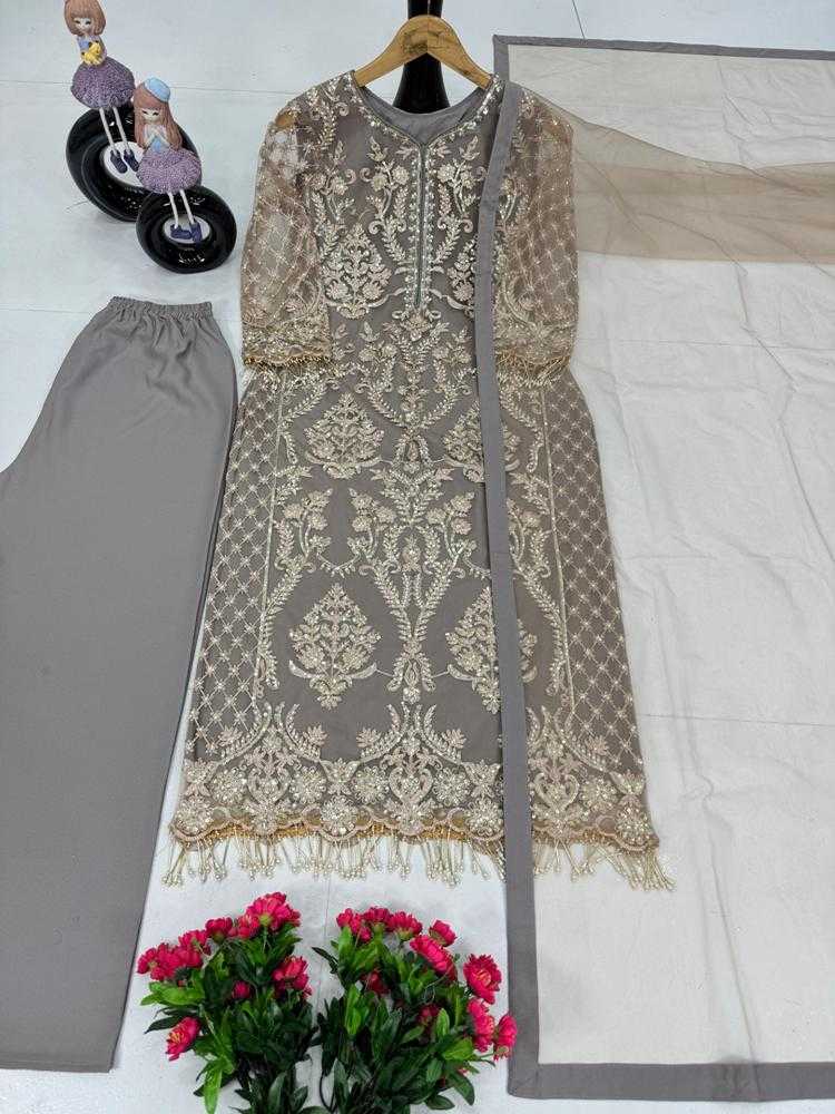 Ynf Soft Net RIN222 FANCY LESS Suits & Dresses Wholesale Embroidery Suits Party wear suits Wedding Suits Manufacturer