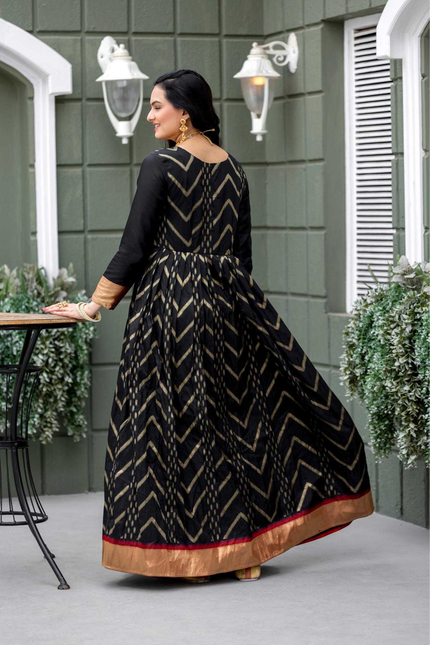 Ynf Soft Silk KESH249 Chic black Gowns Wholesale Party Gowns Silk Gowns Black Gown Manufacturer