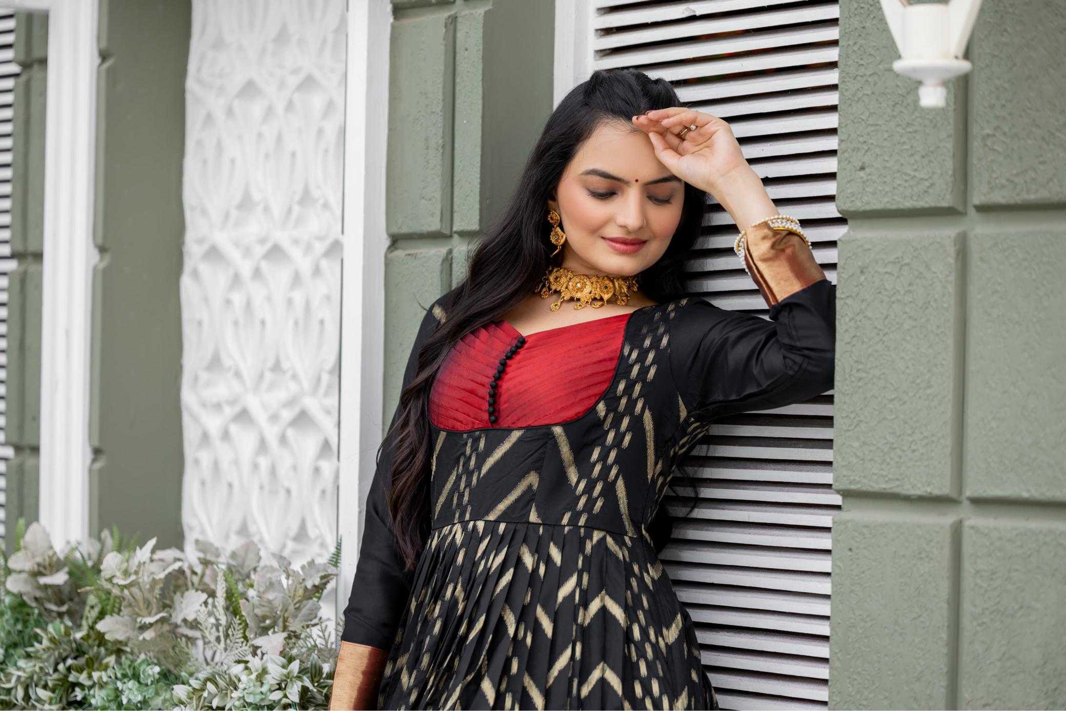 Ynf Soft Silk KESH249 Chic black Gowns Wholesale Party Gowns Silk Gowns Black Gown Manufacturer