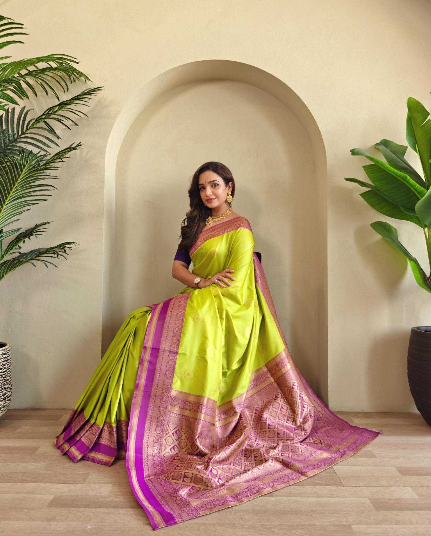 Ynf Soft Silk KESH249 Gold Coin Silk Sarees Wholesale Soft Silk Sarees Designer Silk Sarees Silk Sarees For Weddings Manufacturer