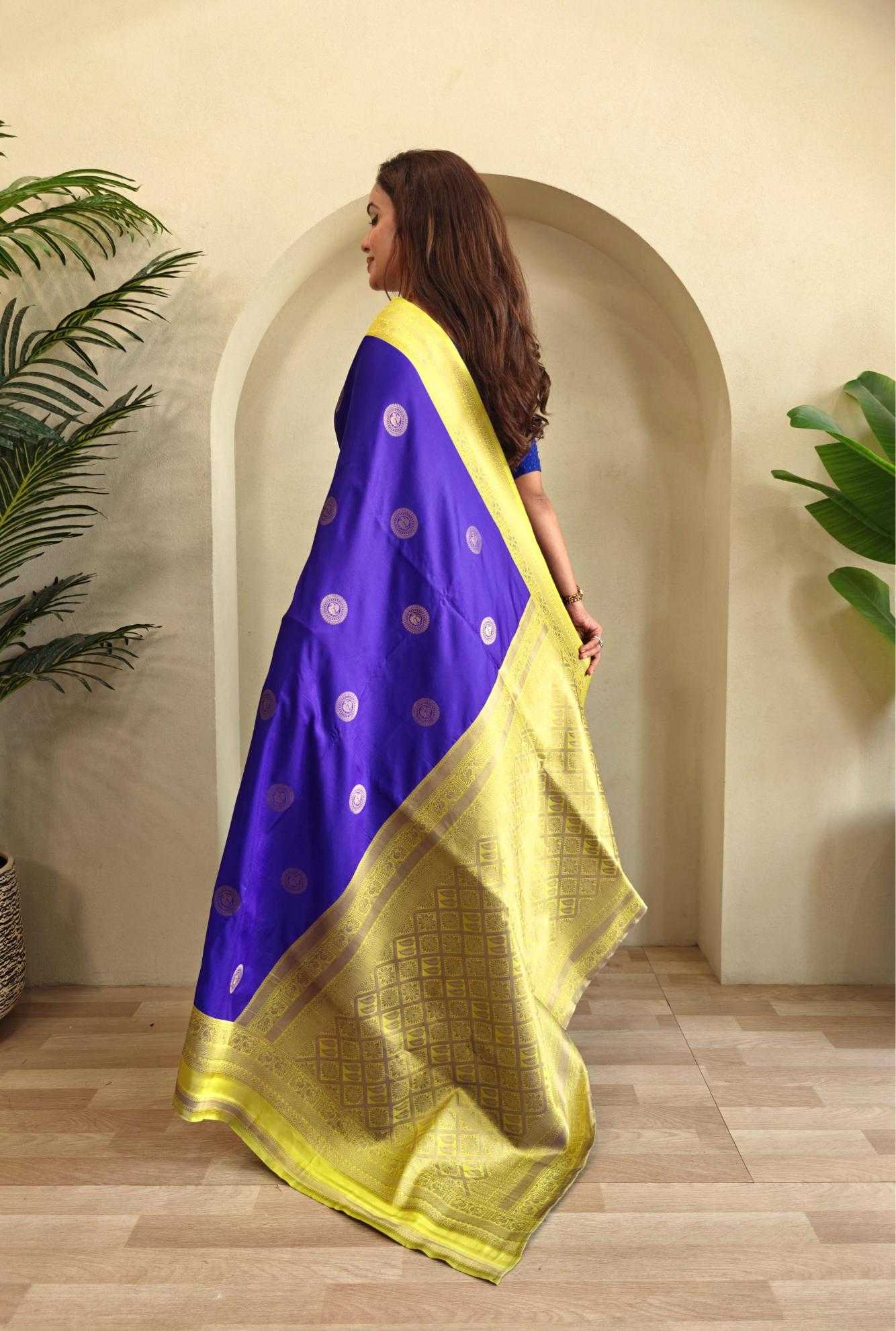 Ynf Soft Silk KESH249 Gold Coin Silk Sarees Wholesale Soft Silk Sarees Designer Silk Sarees Silk Sarees For Weddings Manufacturer