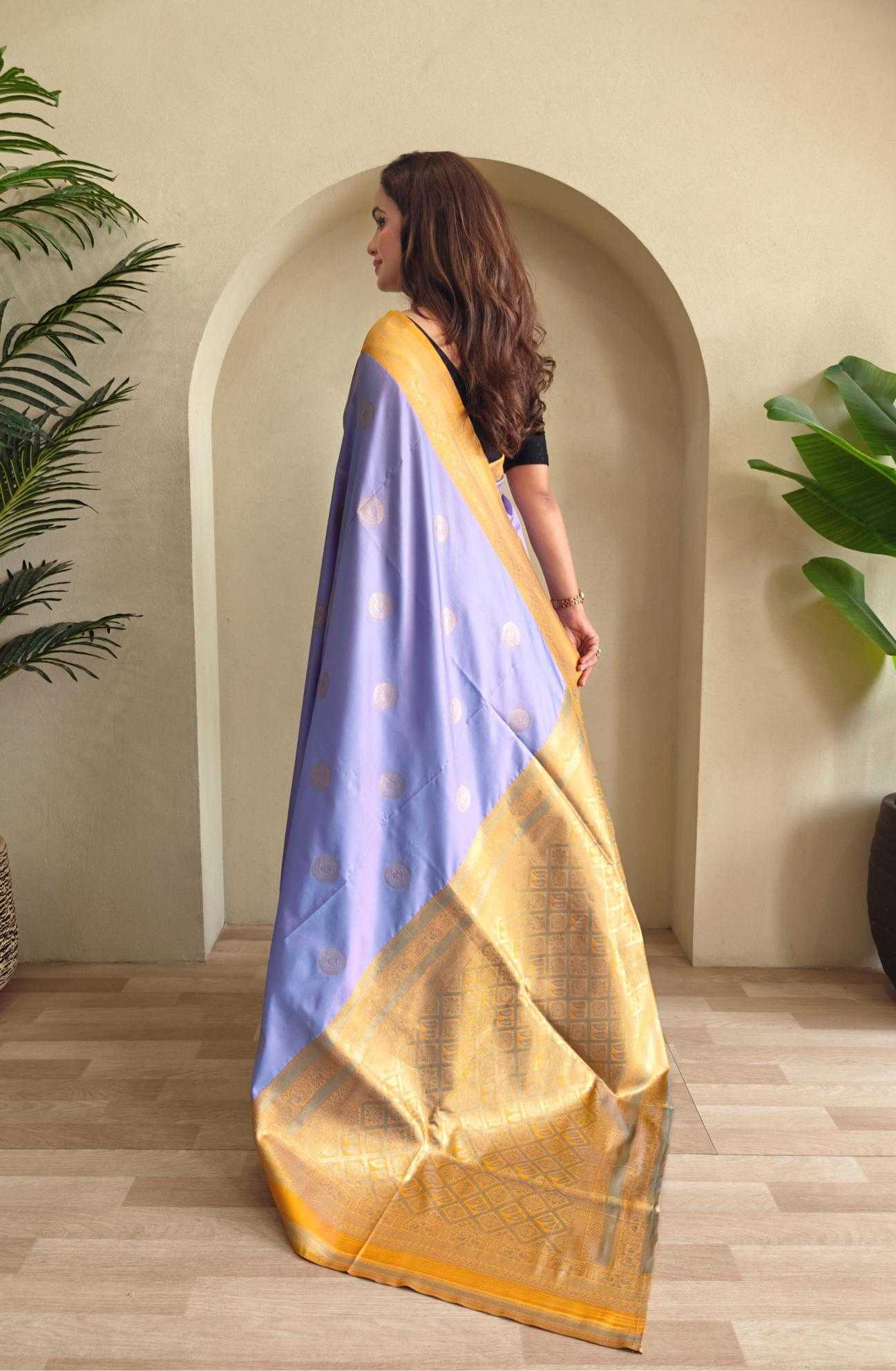 Ynf Soft Silk KESH249 Gold Coin Silk Sarees Wholesale Soft Silk Sarees Designer Silk Sarees Silk Sarees For Weddings Manufacturer