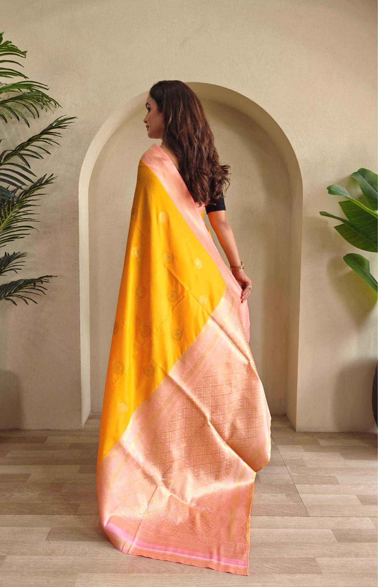 Ynf Soft Silk KESH249 Gold Coin Silk Sarees Wholesale Soft Silk Sarees Designer Silk Sarees Silk Sarees For Weddings Manufacturer