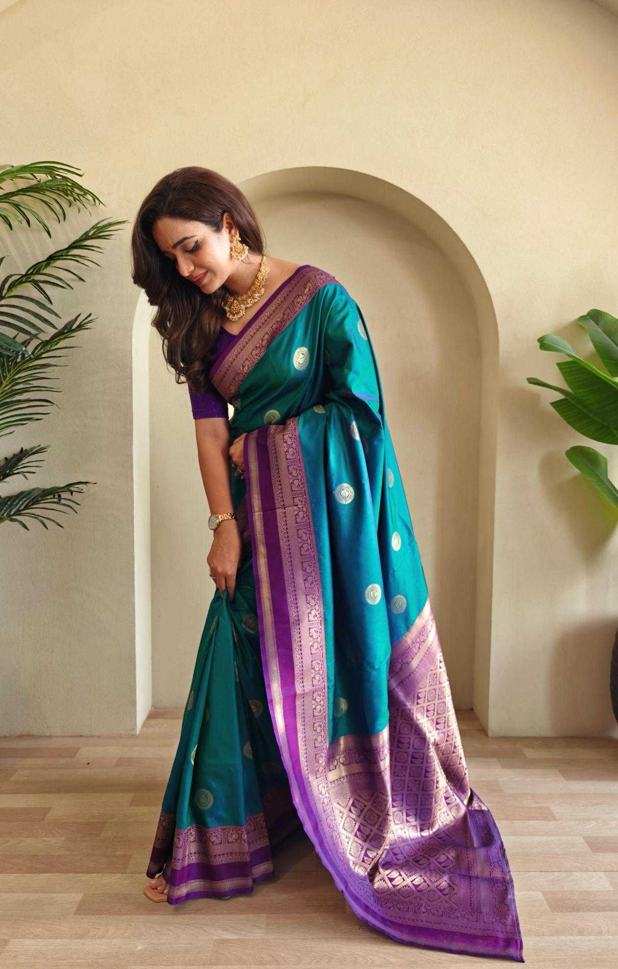 Ynf Soft Silk KESH249 Gold Coin Silk Sarees Wholesale Soft Silk Sarees Designer Silk Sarees Silk Sarees For Weddings Manufacturer