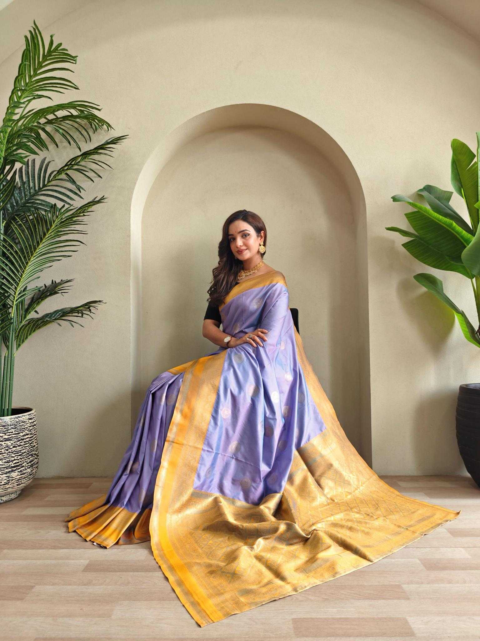 Ynf Soft Silk KESH249 Gold Coin Silk Sarees Wholesale Soft Silk Sarees Designer Silk Sarees Silk Sarees For Weddings Manufacturer