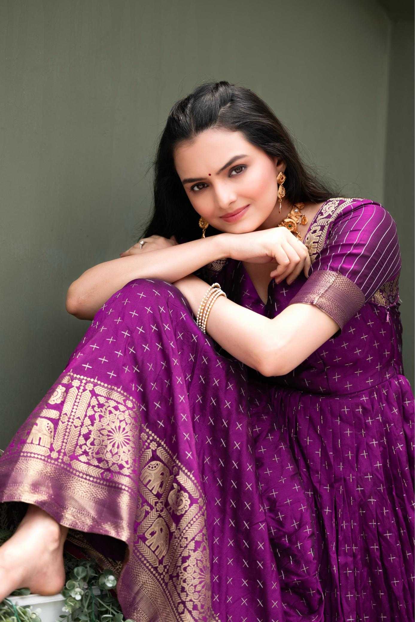 Ynf Soft Silk KESH249 graceful Gowns Plus Size Collections Wholesale Party Gowns Designer Gowns Silk Gowns Manufacturer