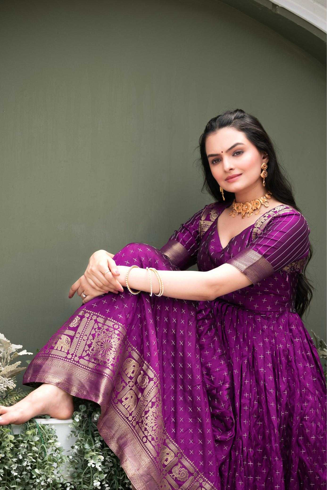 Ynf Soft Silk KESH249 graceful Gowns Plus Size Collections Wholesale Party Gowns Designer Gowns Silk Gowns Manufacturer