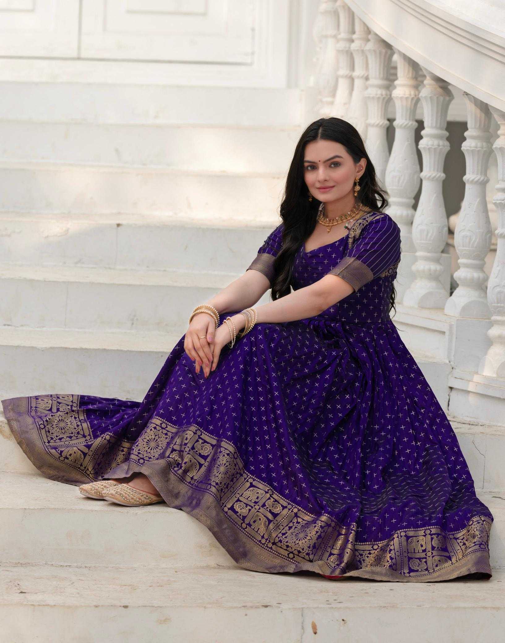Ynf Soft Silk KESH249 graceful Gowns Plus Size Collections Wholesale Party Gowns Designer Gowns Silk Gowns Manufacturer