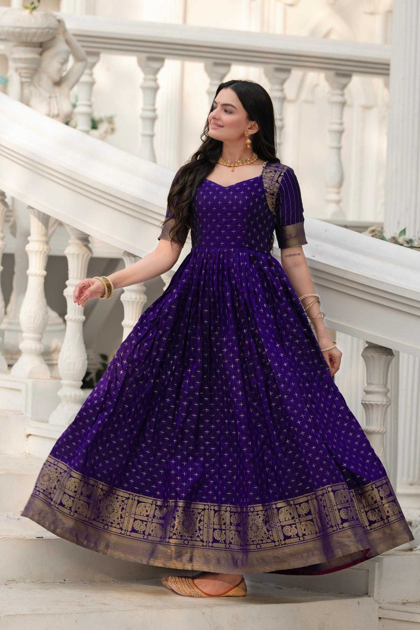 Ynf Soft Silk KESH249 graceful Gowns Plus Size Collections Wholesale Party Gowns Designer Gowns Silk Gowns Manufacturer