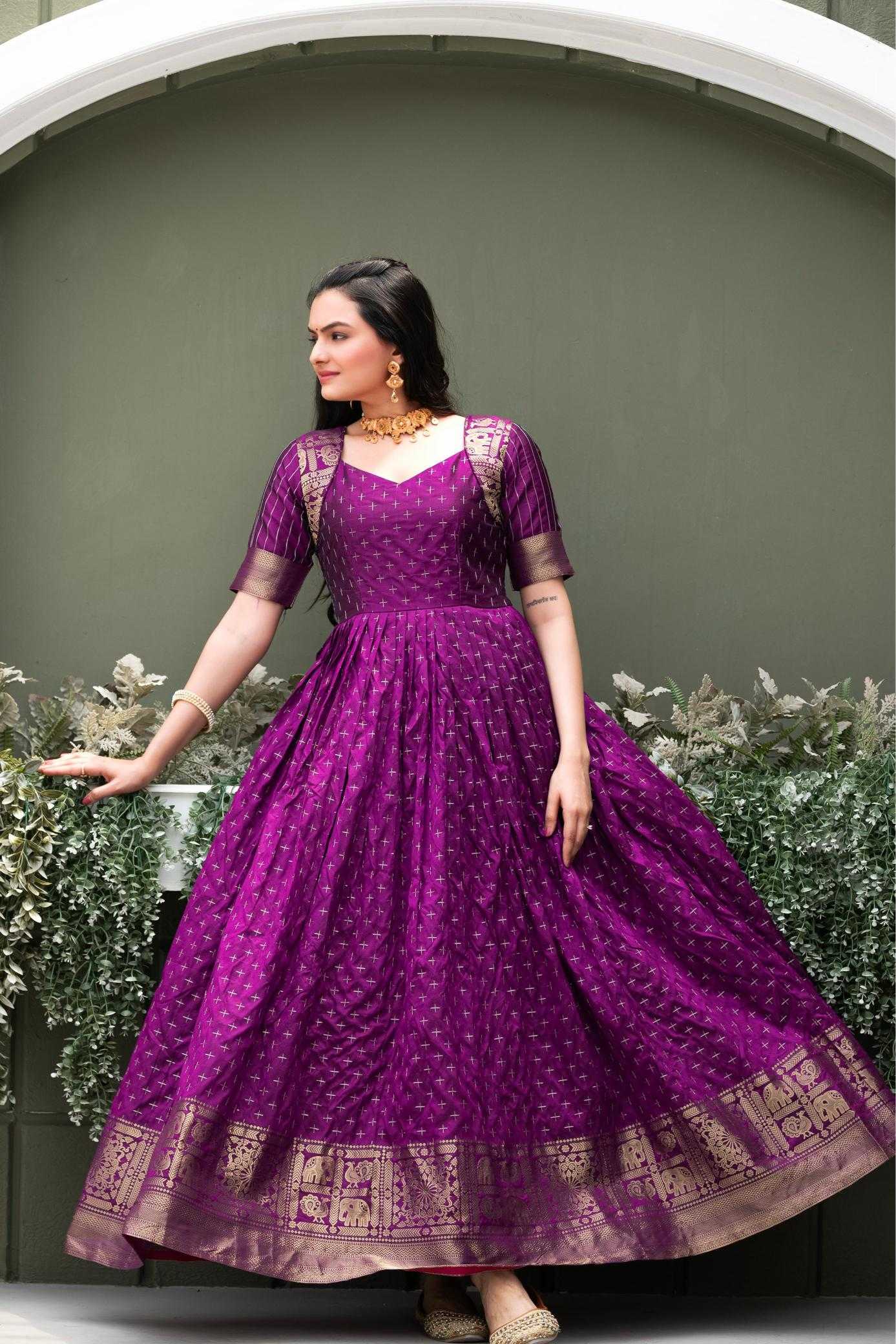 Ynf Soft Silk KESH249 graceful Gowns Plus Size Collections Wholesale Party Gowns Designer Gowns Silk Gowns Manufacturer