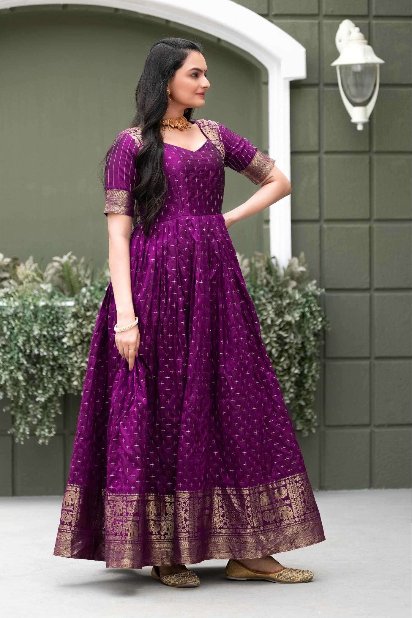 Ynf Soft Silk KESH249 graceful Gowns Plus Size Collections Wholesale Party Gowns Designer Gowns Silk Gowns Manufacturer