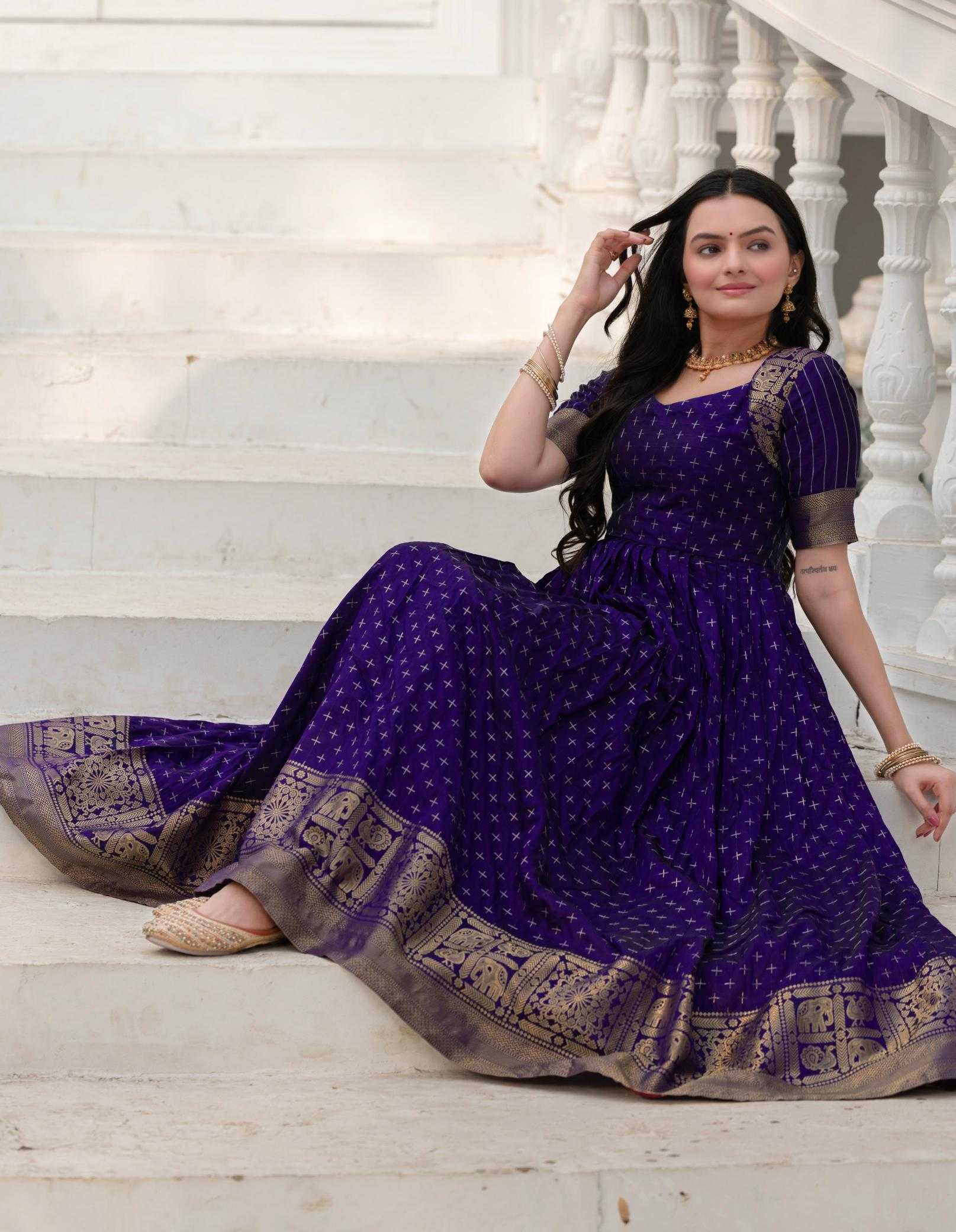 Ynf Soft Silk KESH249 graceful Gowns Plus Size Collections Wholesale Party Gowns Designer Gowns Silk Gowns Manufacturer