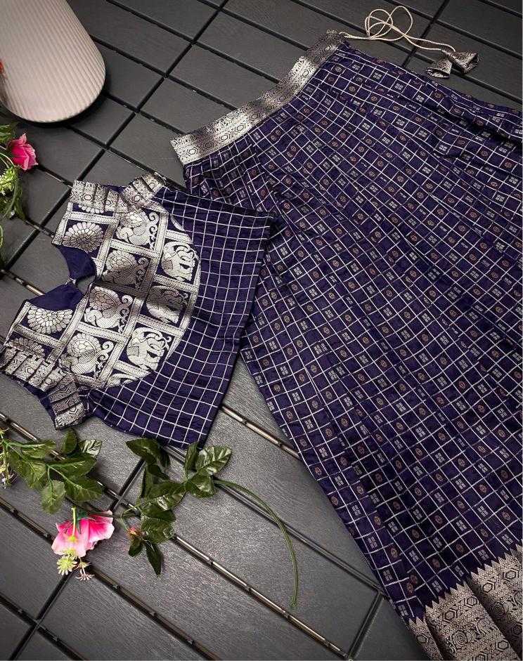 Ynf Soft Silk KESH249 Khicha Checks Kids Wear Wholesale Kids Lehenga Kids Lehenga Choli Baby Girl Lehenga Manufacturer