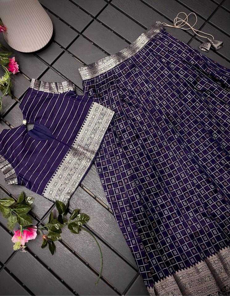 Ynf Soft Silk KESH249 Khicha Checks Kids Wear Wholesale Kids Lehenga Kids Lehenga Choli Baby Girl Lehenga Manufacturer