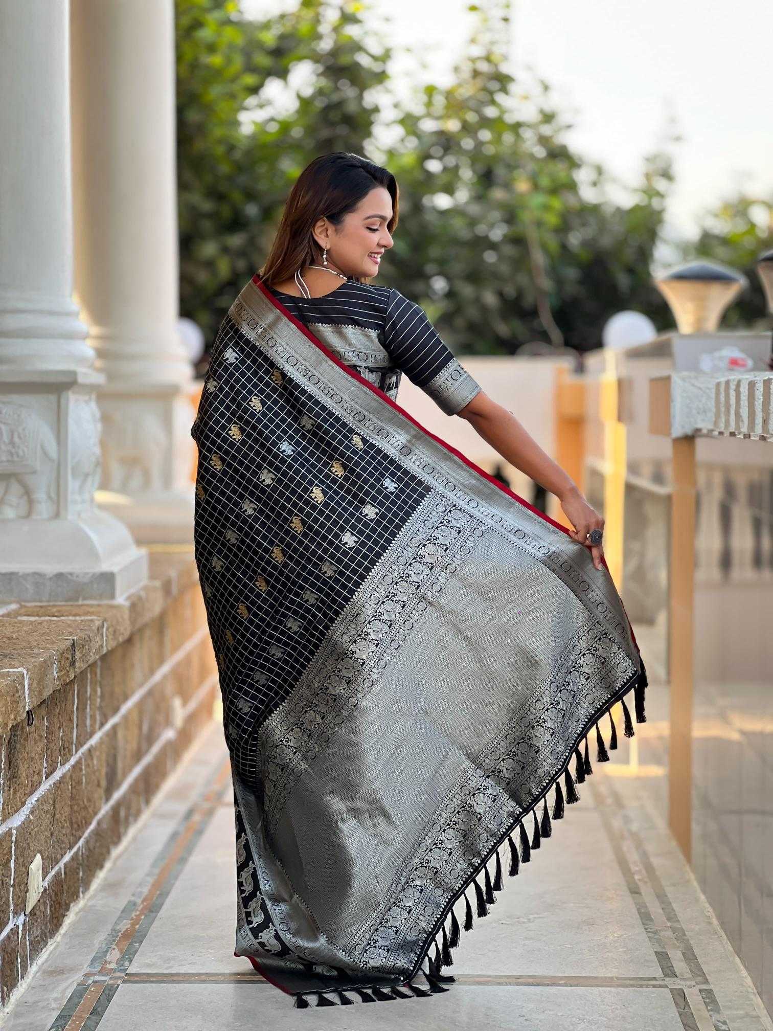 Ynf Soft Silk KESH249 Rajshree Silk Sarees Wholesale Soft Silk Sarees Traditional Silk Sarees Zari Border Silk Sarees Manufacturer