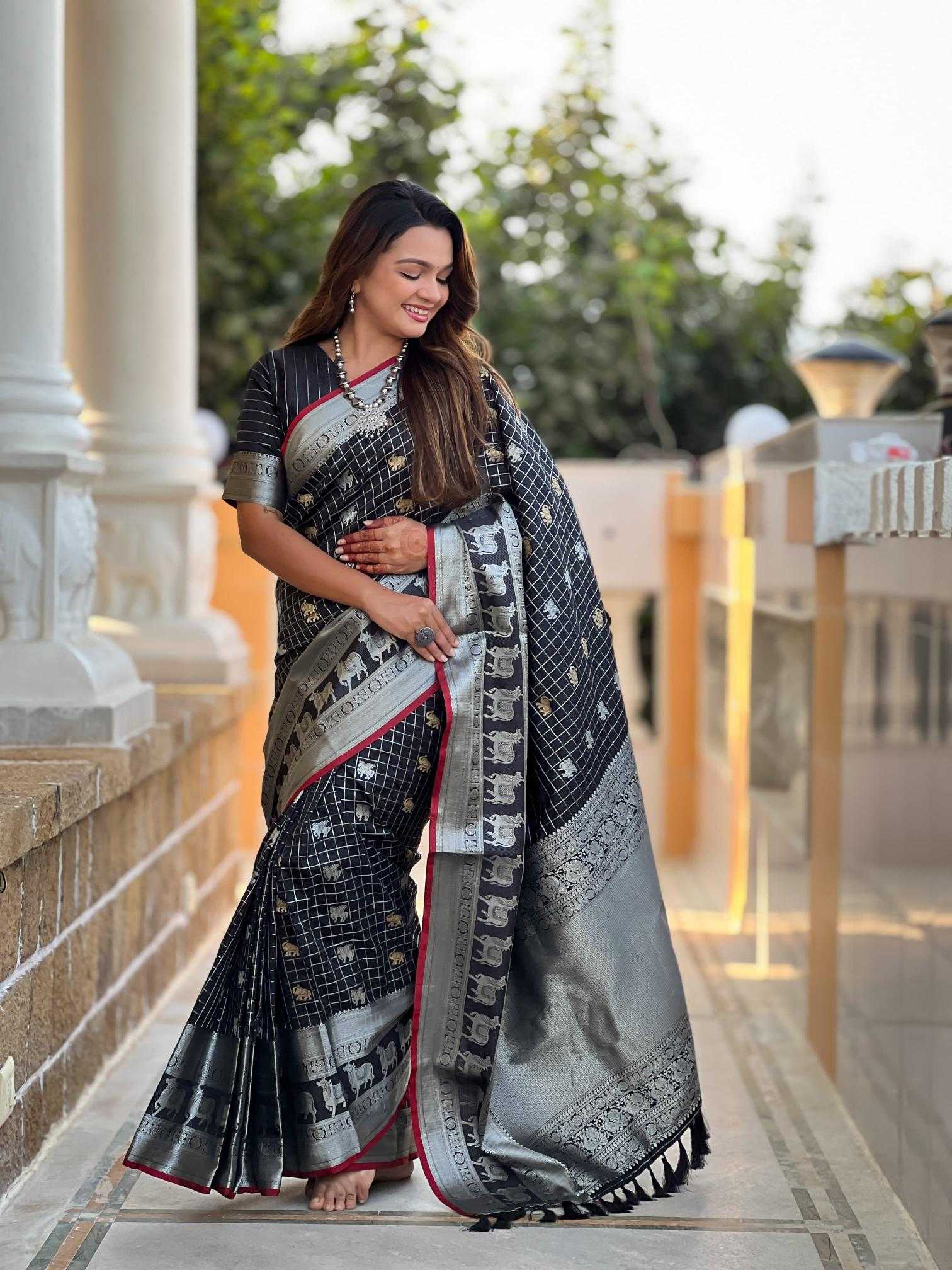 Ynf Soft Silk KESH249 Rajshree Silk Sarees Wholesale Soft Silk Sarees Traditional Silk Sarees Zari Border Silk Sarees Manufacturer