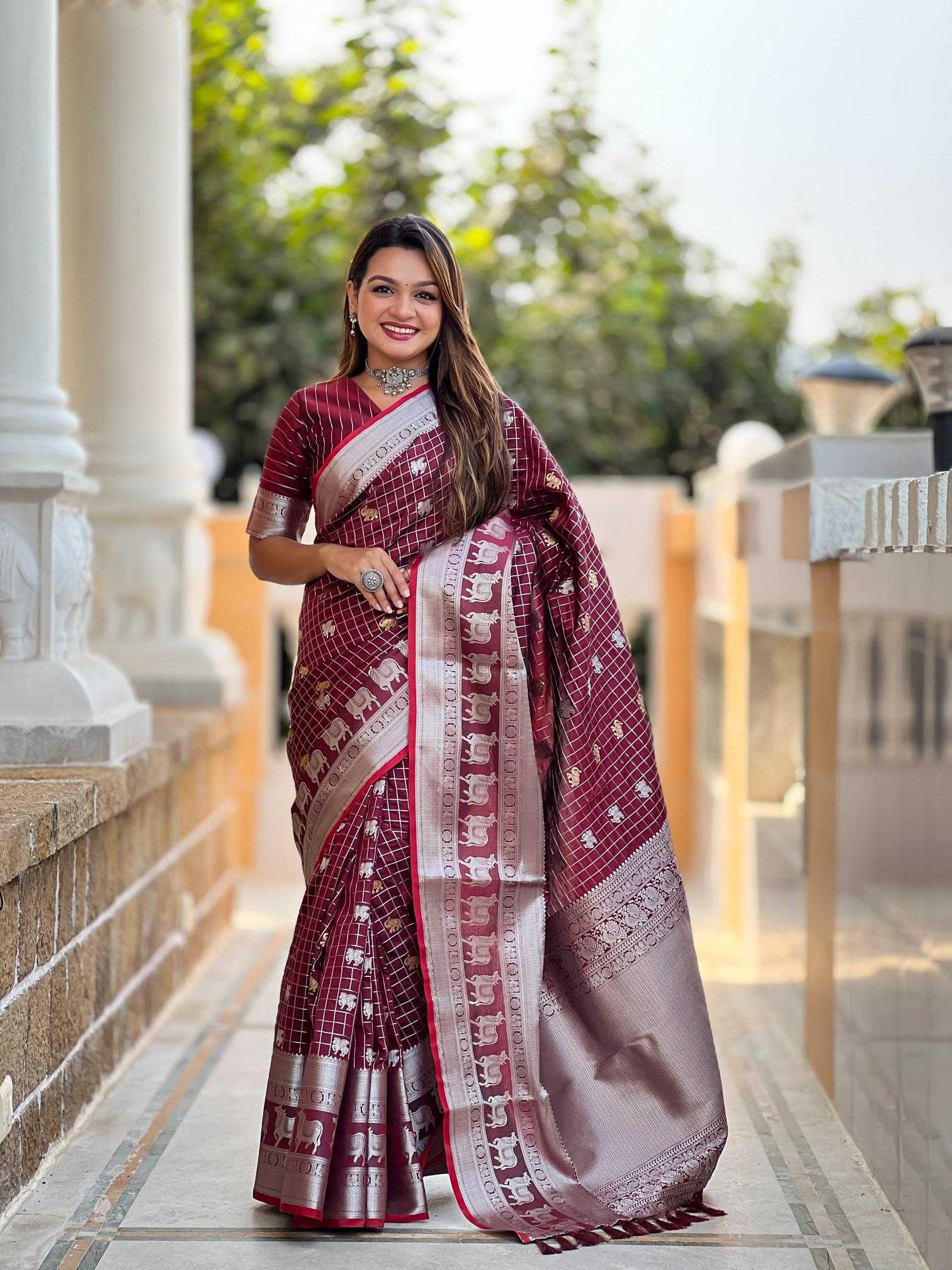 Ynf Soft Silk KESH249 Rajshree Silk Sarees Wholesale Soft Silk Sarees Traditional Silk Sarees Zari Border Silk Sarees Manufacturer