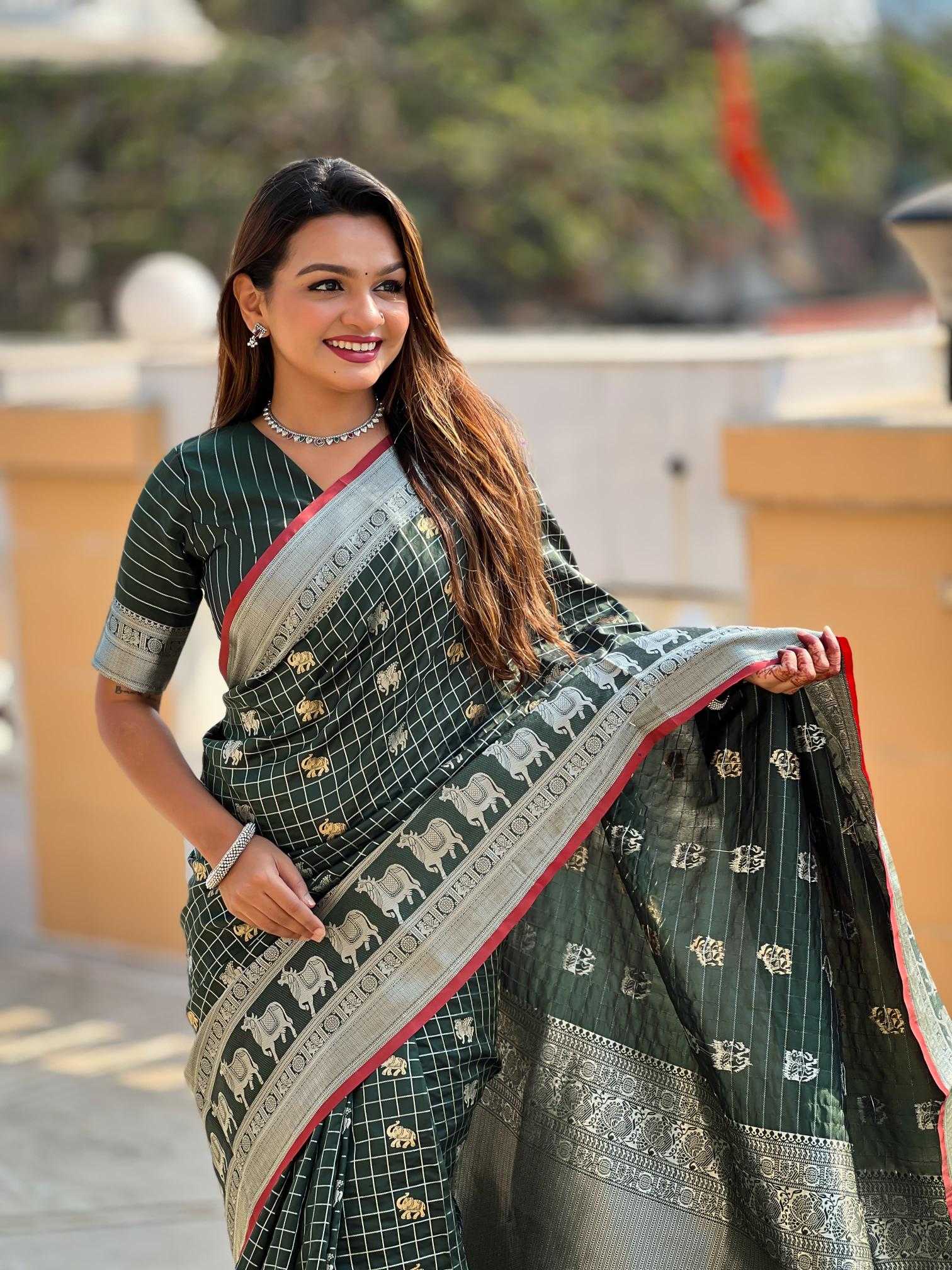 Ynf Soft Silk KESH249 Rajshree Silk Sarees Wholesale Soft Silk Sarees Traditional Silk Sarees Zari Border Silk Sarees Manufacturer