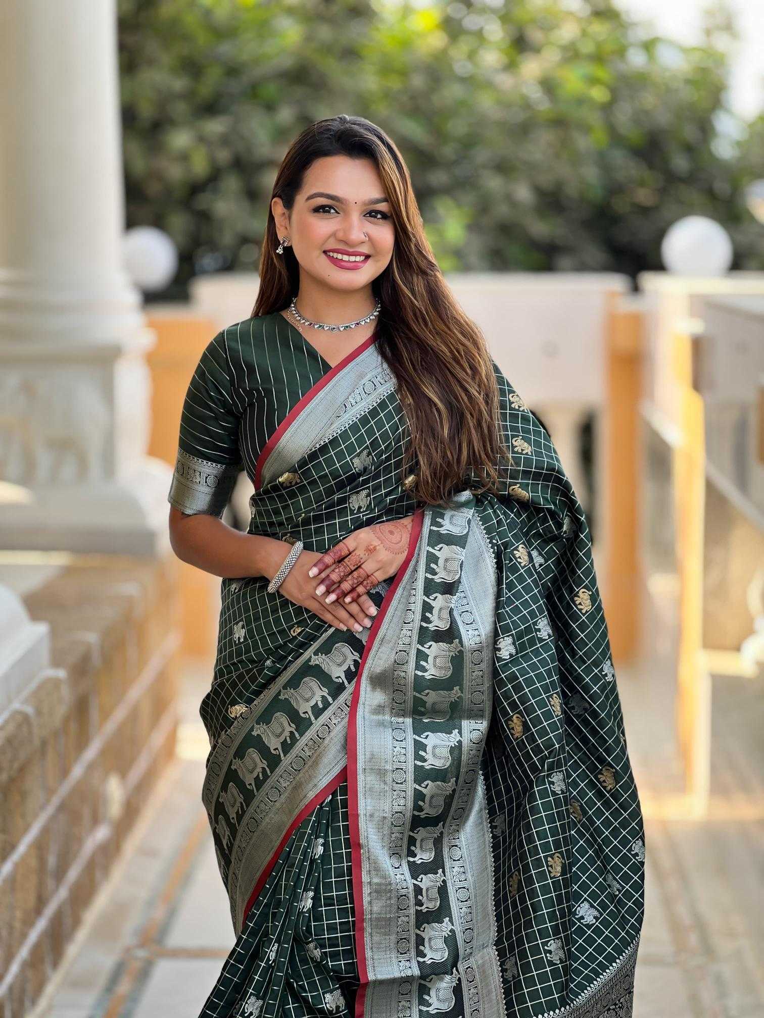Ynf Soft Silk KESH249 Rajshree Silk Sarees Wholesale Soft Silk Sarees Traditional Silk Sarees Zari Border Silk Sarees Manufacturer