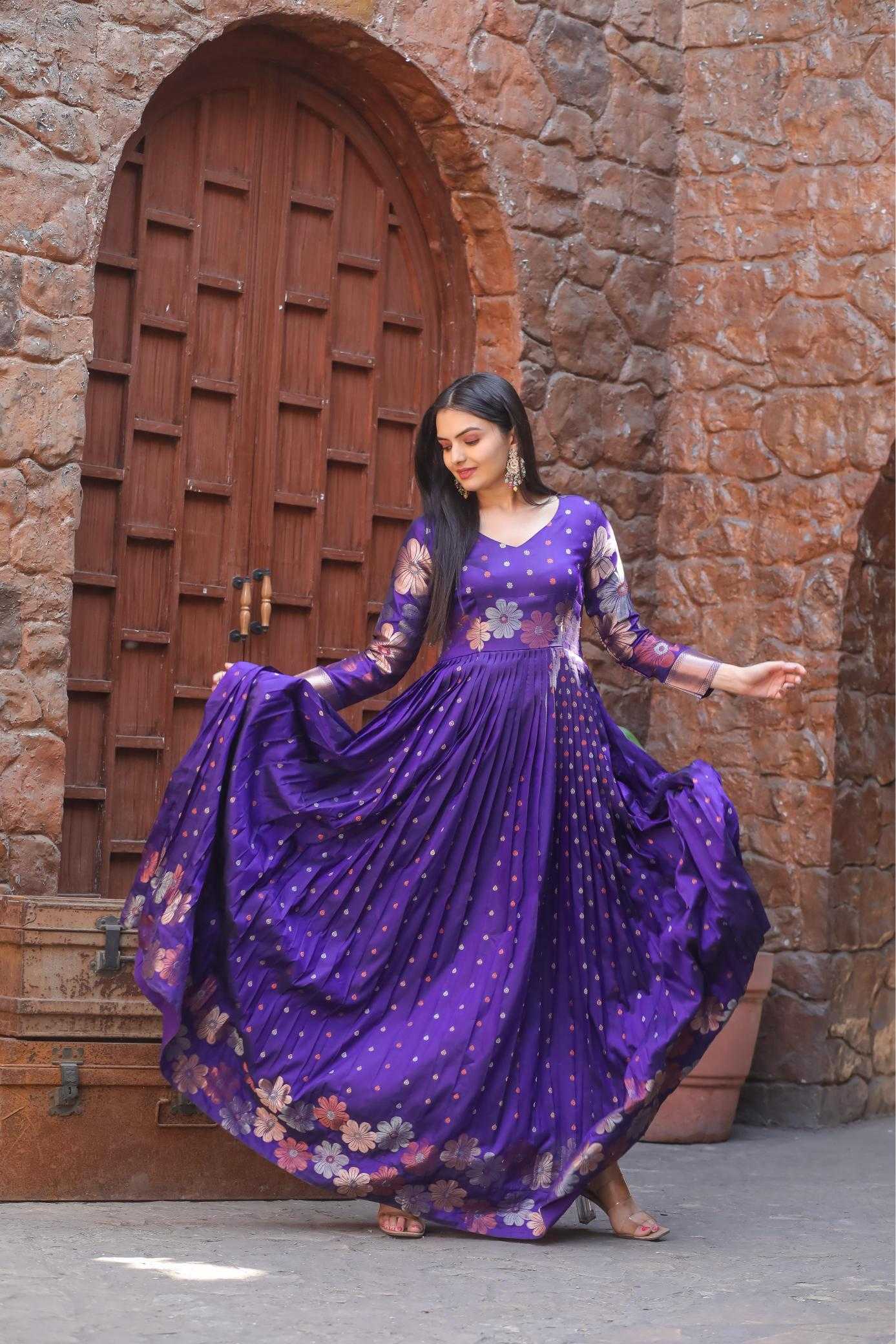 Ynf Soft Silk KESH249 silhoutte Gowns Wholesale Party Gowns Designer Gowns Silk Gowns Manufacturer