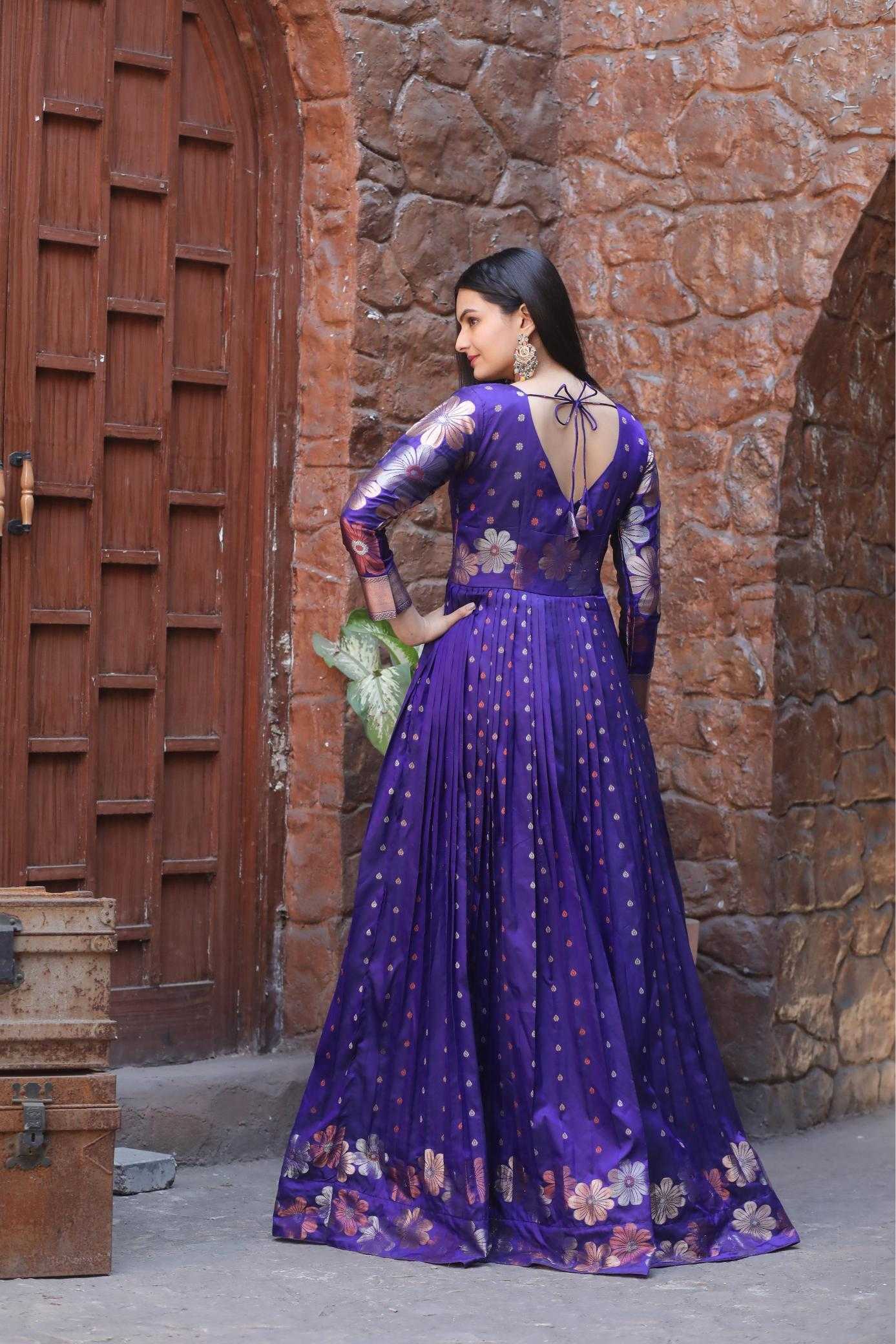 Ynf Soft Silk KESH249 silhoutte Gowns Wholesale Party Gowns Designer Gowns Silk Gowns Manufacturer