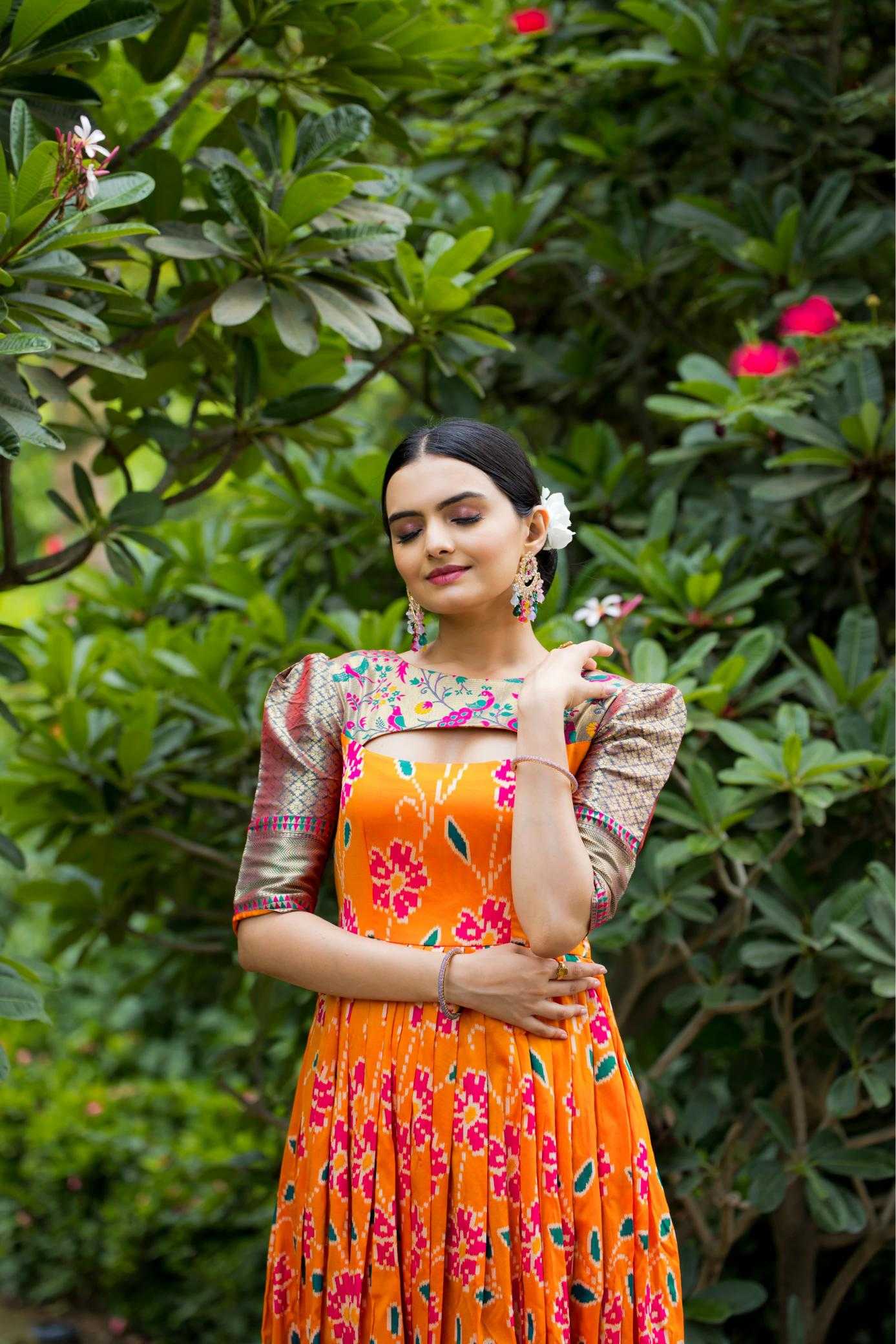 Ynf Soft Silk KESH249 TANISHA Gowns Wholesale Fancy Gowns Designer Gowns Silk Gowns Manufacturer